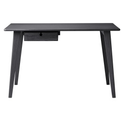 SOLD OUT Desk Butler C67 –  black oak – 156 x 60 cm - FDB Møbler