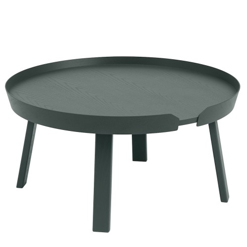 vert foncé – L – Table Around - Muuto