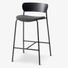 Fiord 191, noir - Pavilion AV8 (hauteur d'assise 65cm) - &Tradition