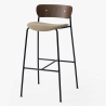 Vidar 333, walnut, brass - Pavilion AV8 (seat height 65cm) - &Tradition