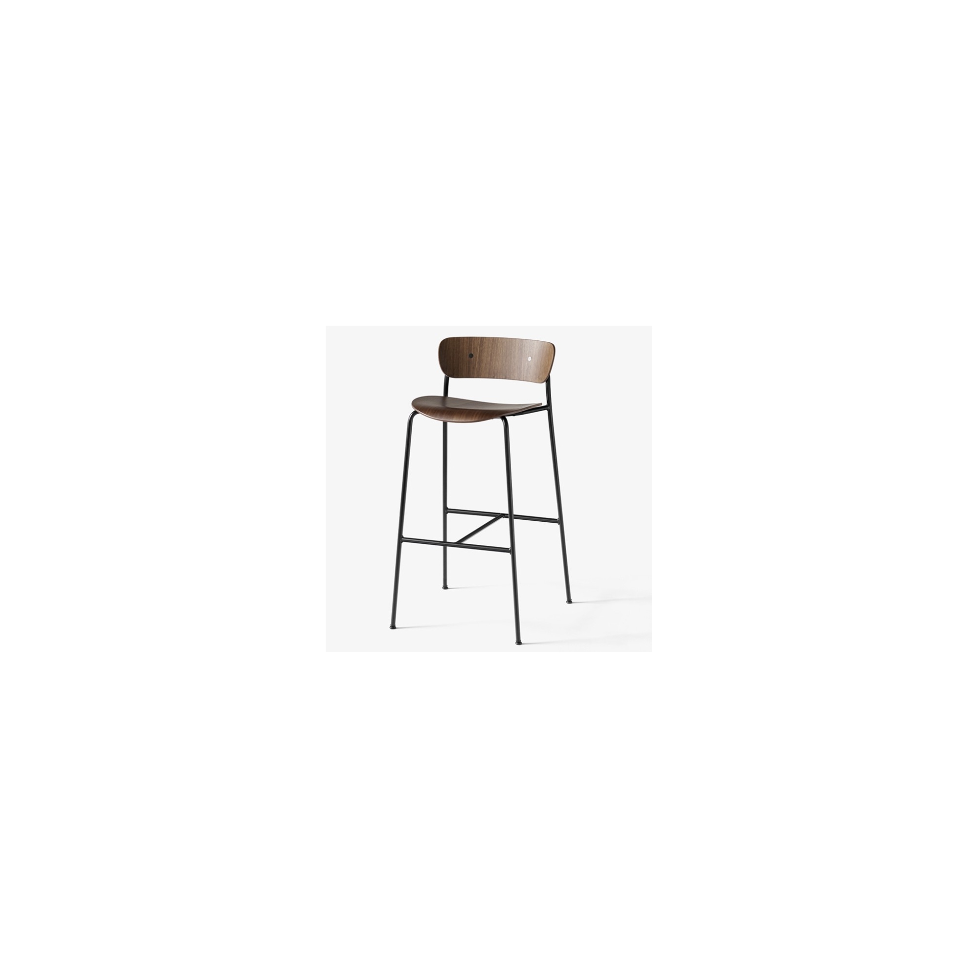 noyer - Pavilion AV9 (hauteur d'assise 75cm) - &Tradition