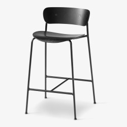 noir - Pavilion AV9 (hauteur d'assise 75cm) - &Tradition