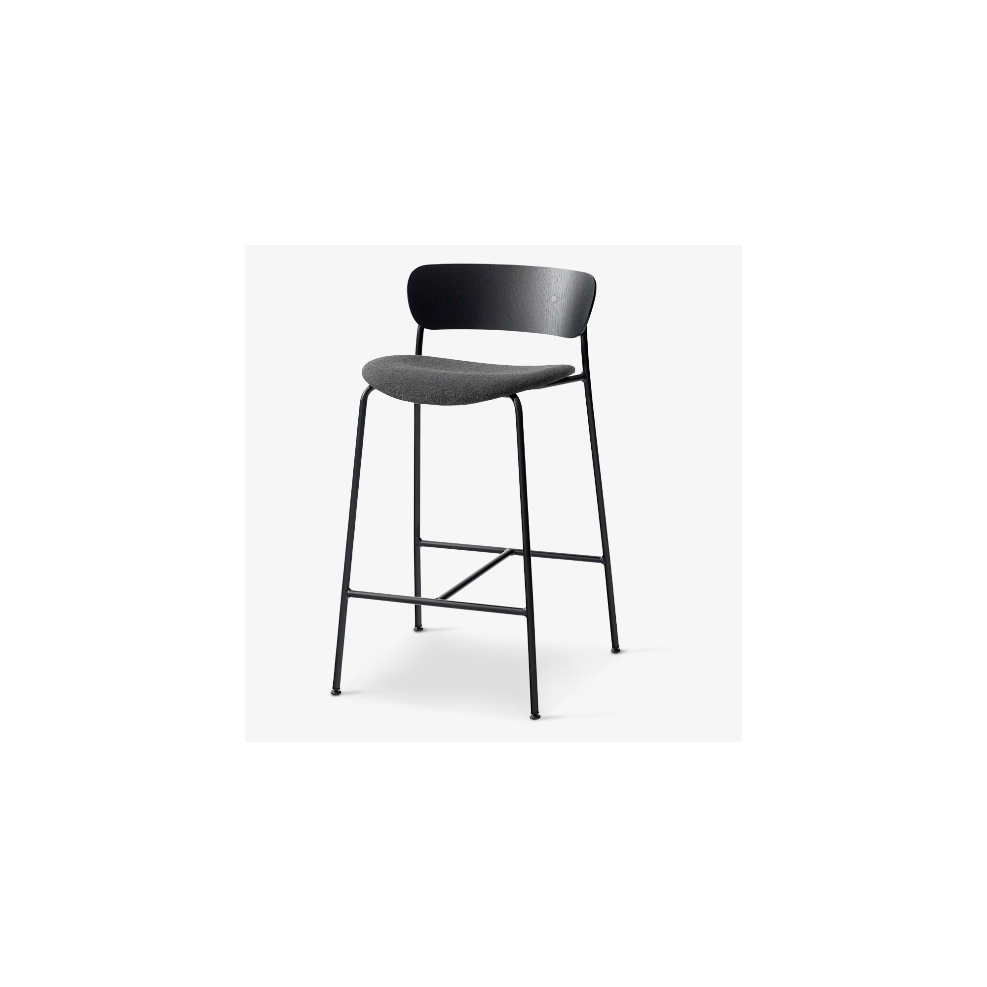 Fiord 191, noir - Pavilion AV10 (hauteur d'assise 75cm) - &Tradition