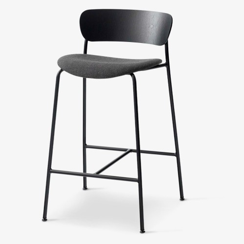 Fiord 191, noir - Pavilion AV10 (hauteur d'assise 75cm) - &Tradition