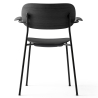 avec accoudoirs - chêne noir / piètement noir - Co Chair - Audo Copenhagen