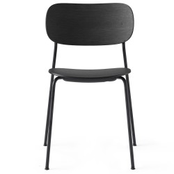 without armrests - black oak / black frame - Co chair - Audo Copenhagen