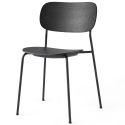 without armrests - black oak / black frame - Co chair - Audo Copenhagen