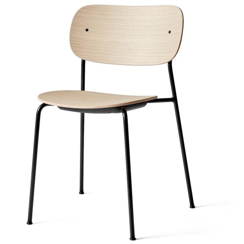 without armrests - natural oak / black frame - Co chair - Audo Copenhagen