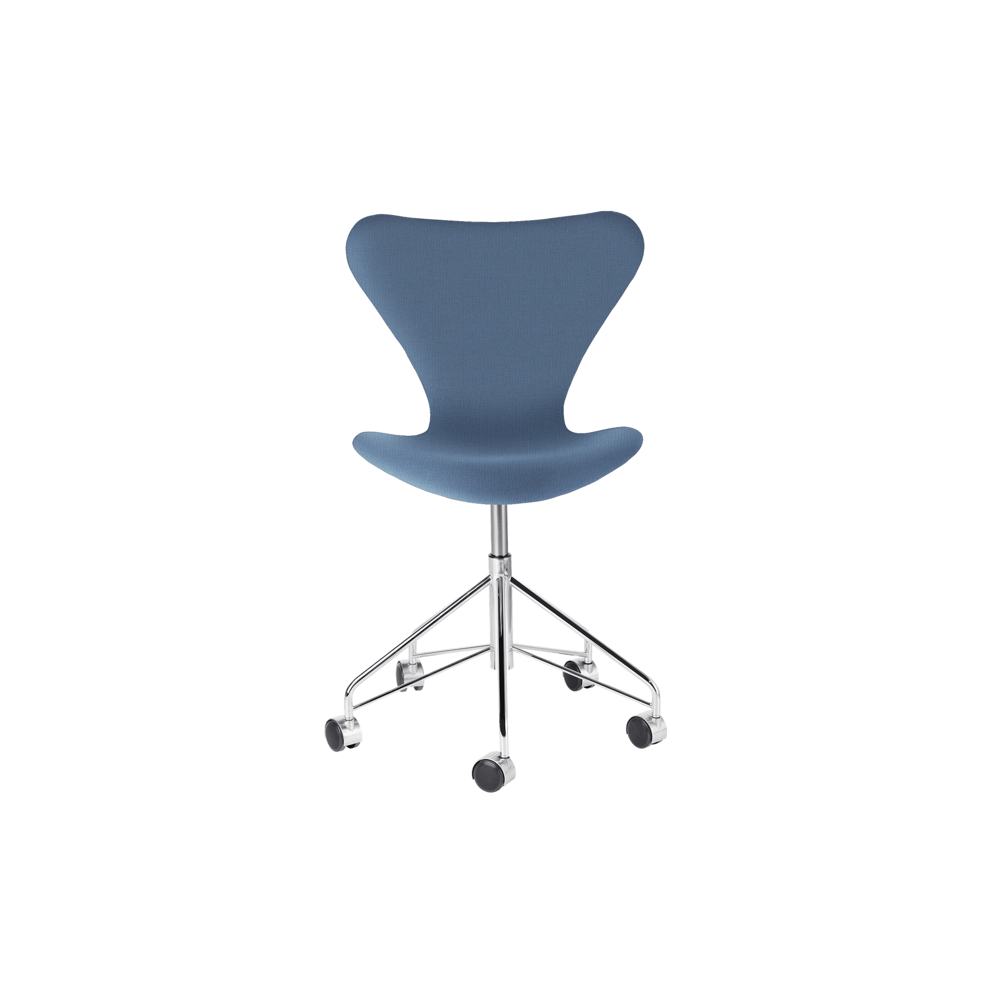 fully upholstered, Christianshavn uni light blue - 3117 - Fritz Hansen