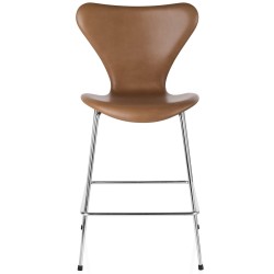 cuir walnut Grace - tabouret de bar Série 7