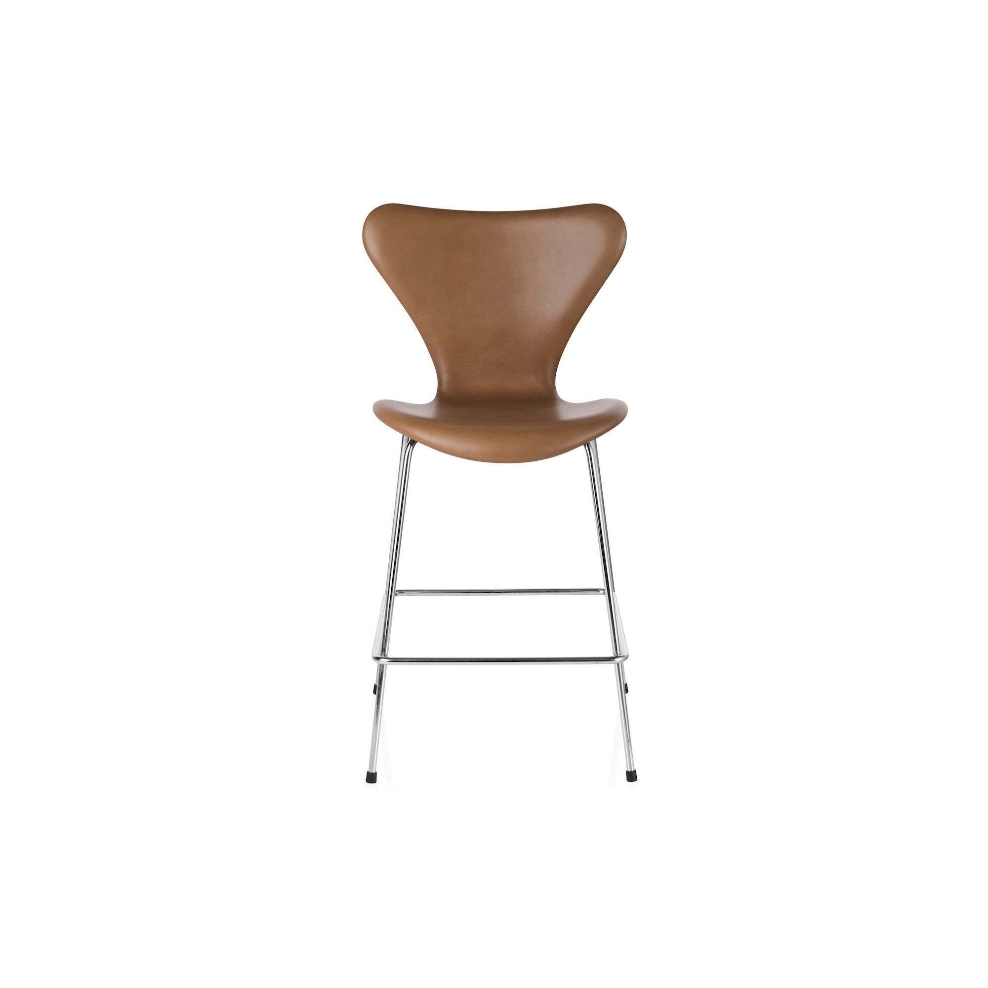 Grace walnut leather - Series 7 bar/counter stool