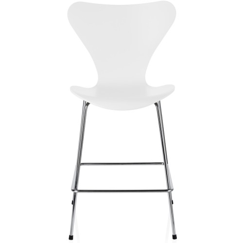 White coloured ash - Series 7 bar/counter stool