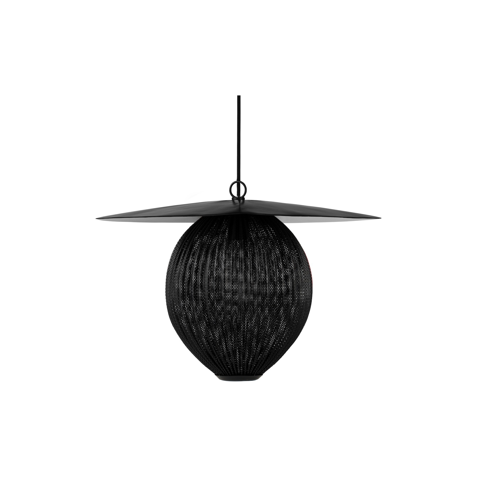 Ø22cm (M) - soft black semi matt - Satellite pendant - Gubi