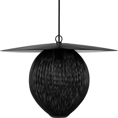 Ø22cm (M) - soft black semi matt - Satellite pendant - Gubi