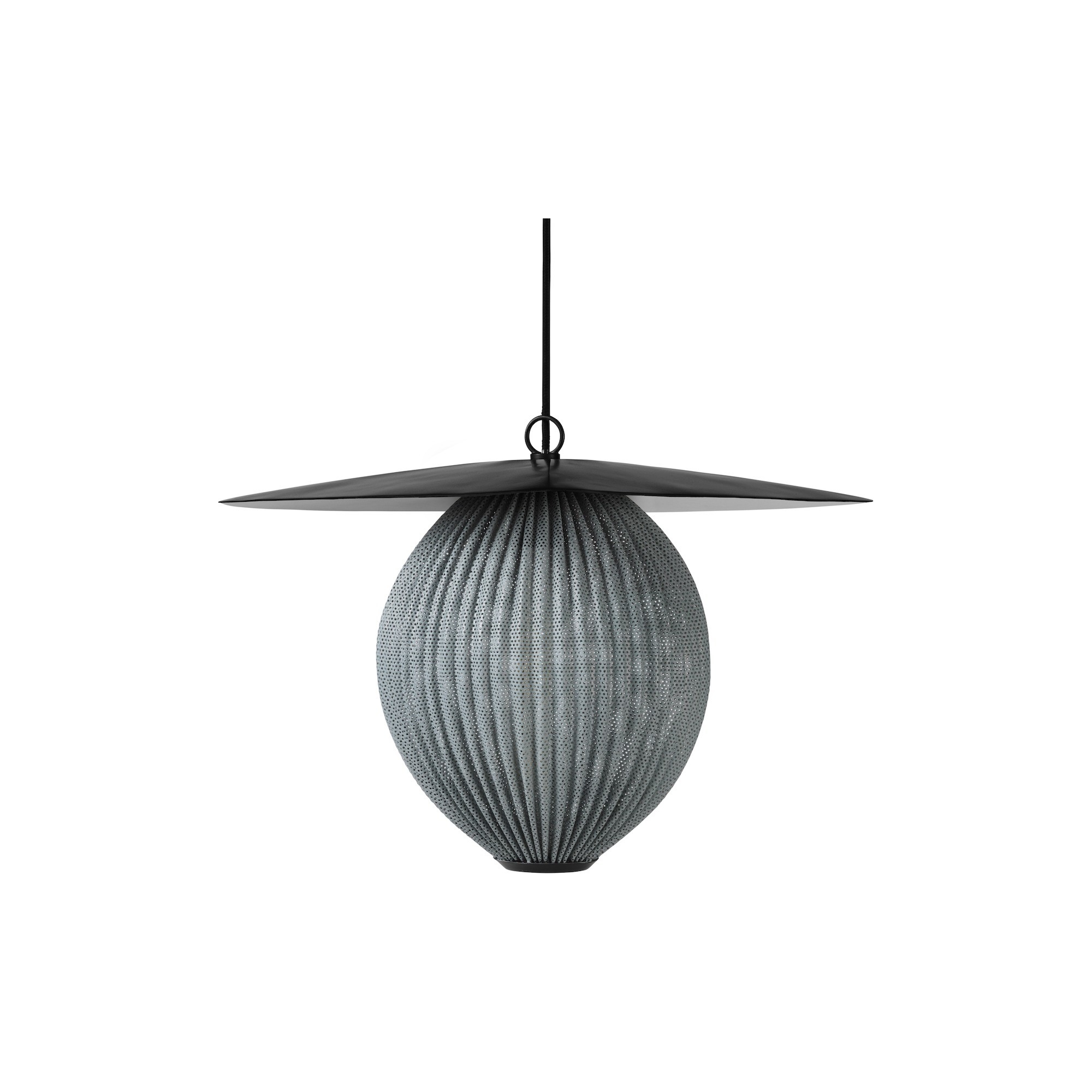 Ø27cm (L) - stone grey semi matt - Satellite pendant - Gubi