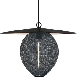 Ø27cm (L) - stone grey semi matt - Satellite pendant - Gubi