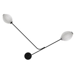 cream white semi matt - Satellite wall / ceiling lamp - Gubi