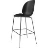 black shell + chrome black base - Beetle Stool H75cm - Gubi