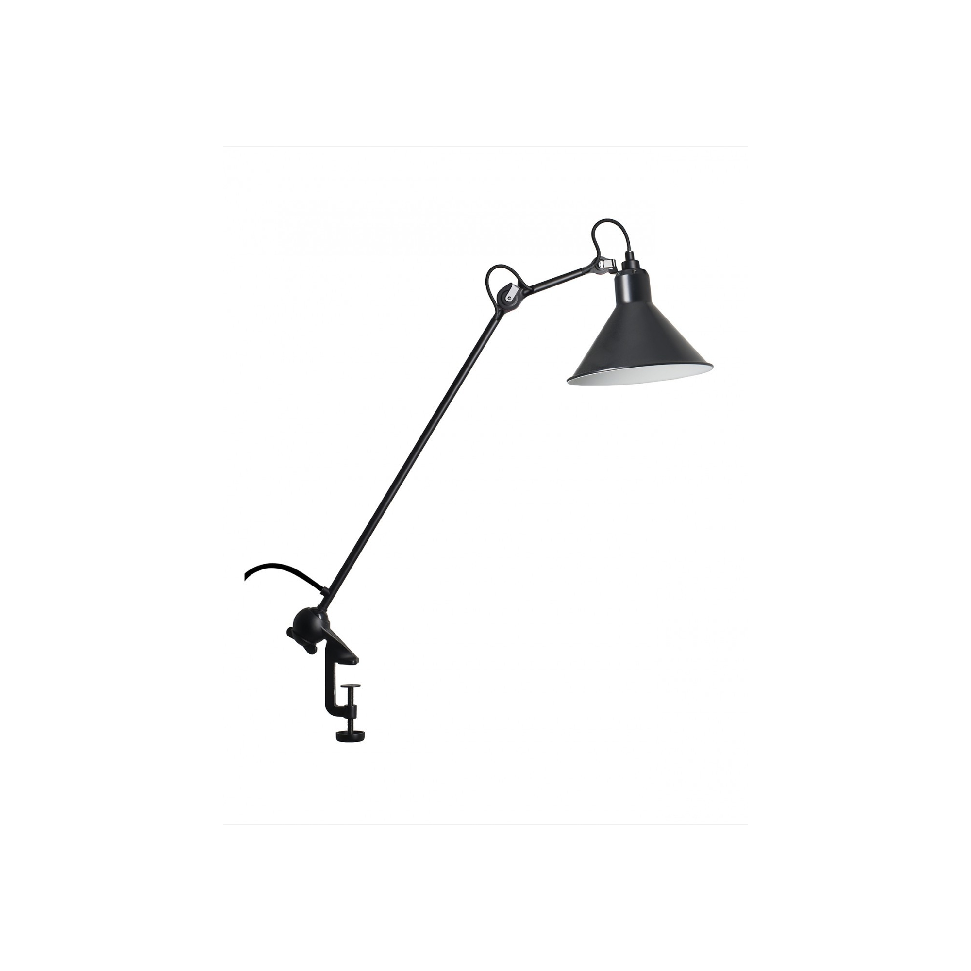 black, black cone - Gras 201 - architect lamp - DCW éditions