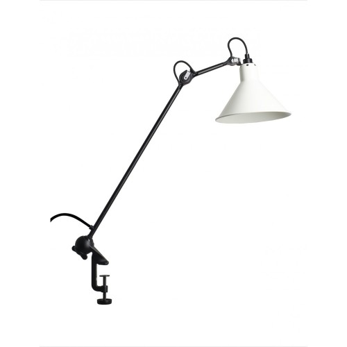 noir, cône blanc - Gras 201 - lampe d'architecte - DCW éditions