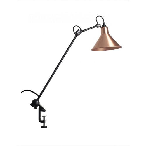 black, copper cone - Gras 201 - architect lamp - DCW éditions