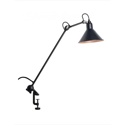 black, black-copper cone - Gras 201 - architect lamp - DCW éditions