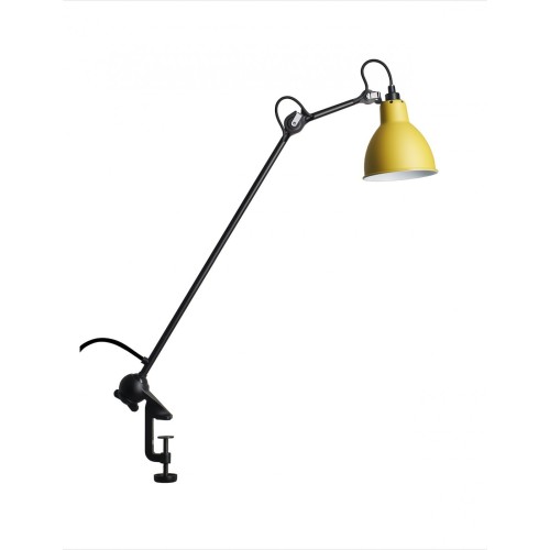 black, yellow round - Gras 201 - architect lamp - DCW éditions