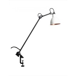 black, white-copper round - Gras 201 - architect lamp - DCW éditions