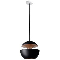 Ø450mm Here Comes the Sun pendant – black/copper – DCW éditions