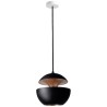 Ø450mm Here Comes the Sun pendant – black/copper – DCW éditions