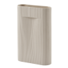 Vase Ridge – H48,5cm – Beige