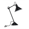 noir / cône noir - Gras 205 - lampe de table - DCW éditions