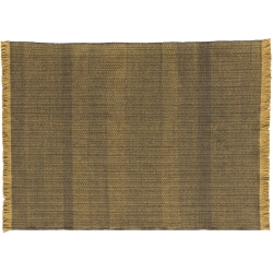 200x300cm - Tres Texture - polyethylene rug - mustard - Nanimarquina