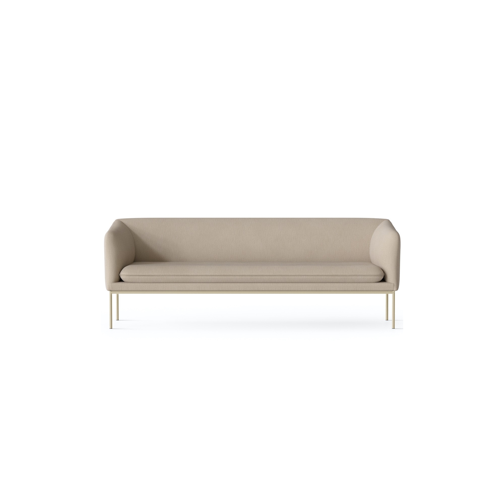 Hallingdal fabric 220 – cashmere base – Turn 3-seater sofa - Ferm Living