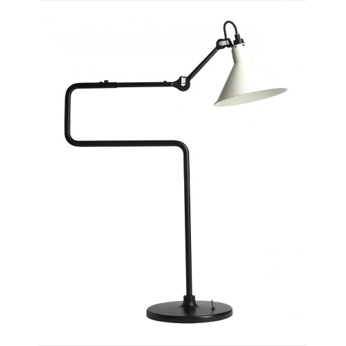 noir / cône blanc - Gras 317 - lampe de table - DCW éditions