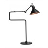 noir / cône noir, intérieur cuivre - Gras 317 - lampe de table - DCW éditions