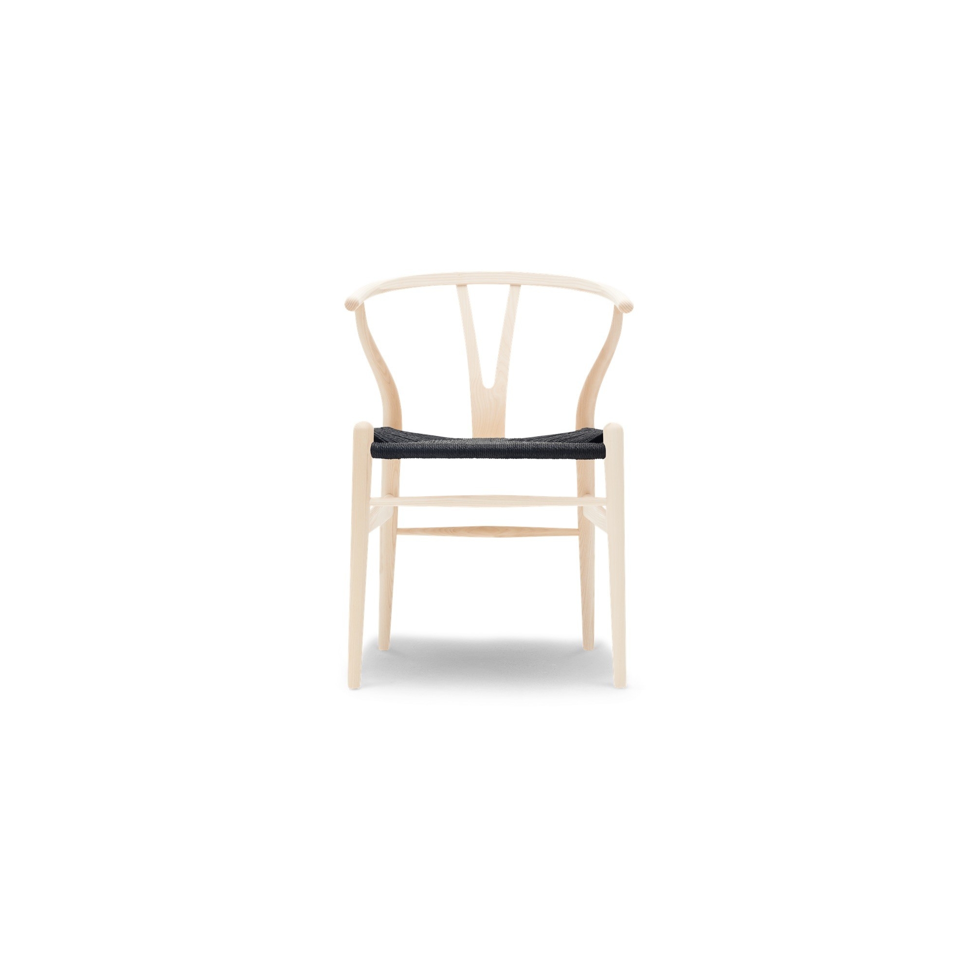 Carl Hansen & Søn – CH24 chair, soaped ash and black papercord