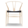 Carl Hansen & Søn – CH24 chair, soaped ash and black papercord