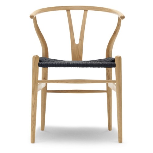 Carl Hansen & Søn – CH24 chair, lacquered oak and black papercord