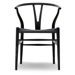 Carl Hansen & Søn – CH24 chair, black oak and black papercord