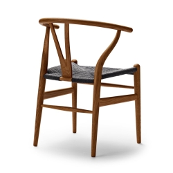 Carl Hansen & Søn – CH24 chair, smoked oiled oak and black papercord