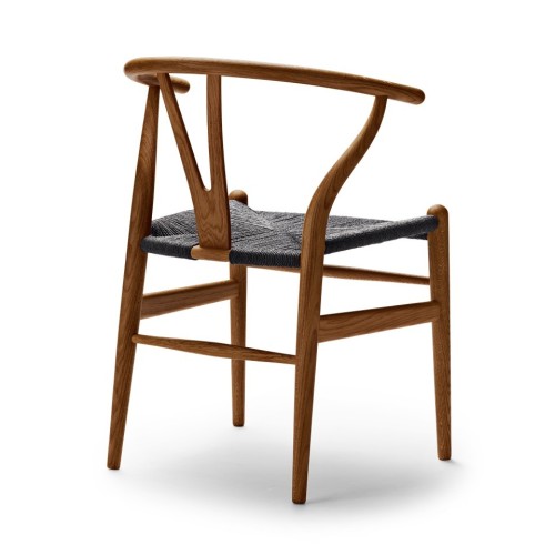 Carl Hansen & Søn – CH24 chair, smoked oiled oak and black papercord