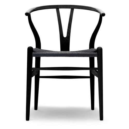 Carl Hansen & Søn – CH24 chair, black ash and black papercord