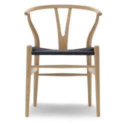 Carl Hansen & Søn – CH24 chair, soaped oak and black papercord