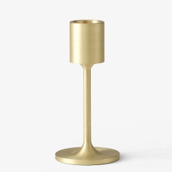 11cm Candleholder SC57 – Brushed Brass - &tradition