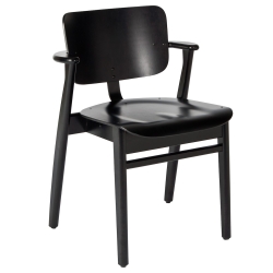 Black - Domus chair - Artek