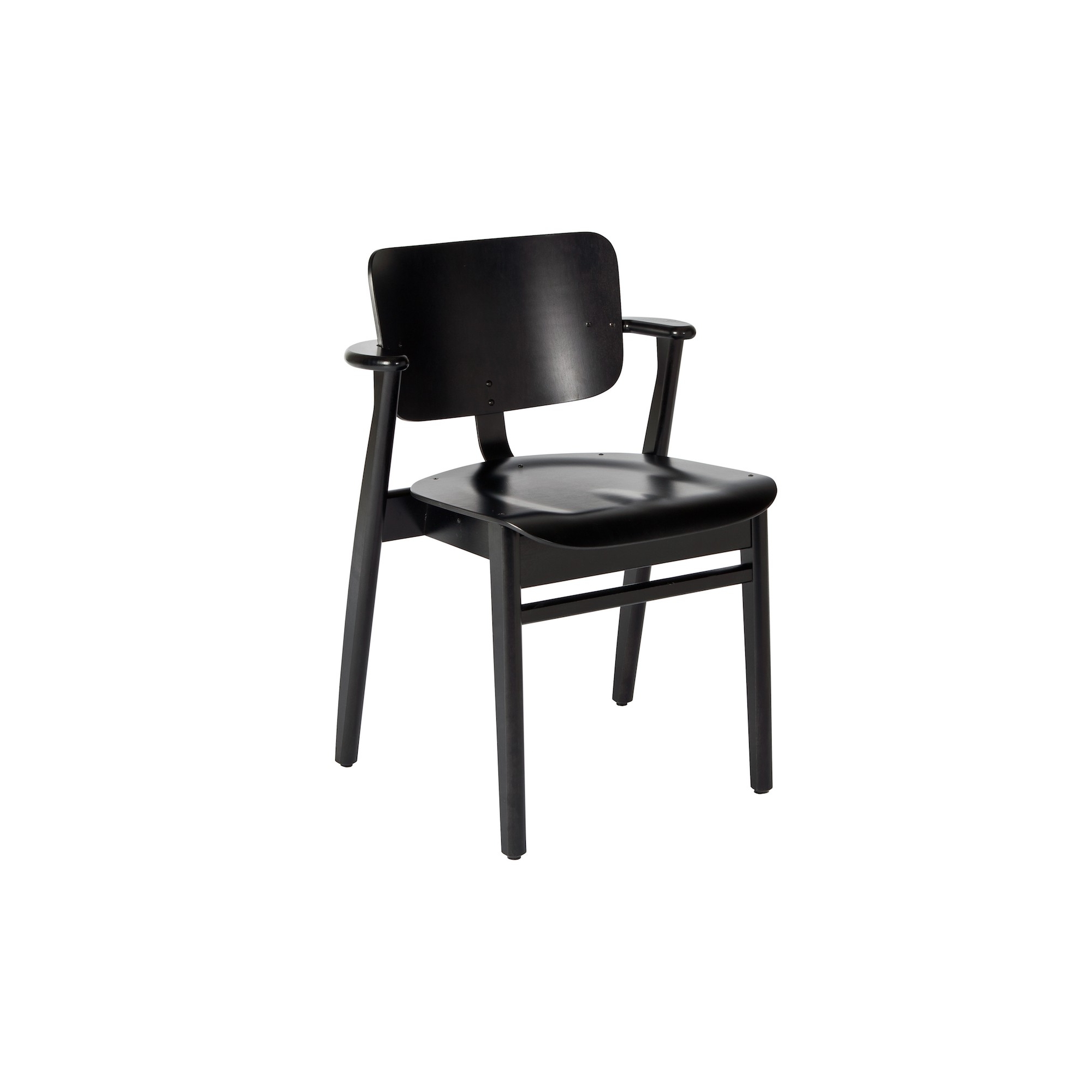 Black - Domus chair - Artek