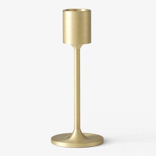 13cm Candleholder SC58 – Brushed Brass - &tradition