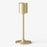 13cm Collect Candleholder SC58 – Brushed Brass - &tradition