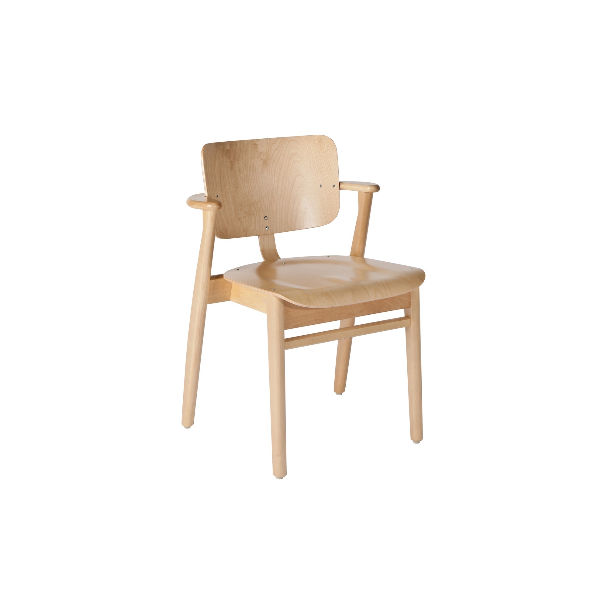 Bouleau vernis naturel – chaise Domus - Artek